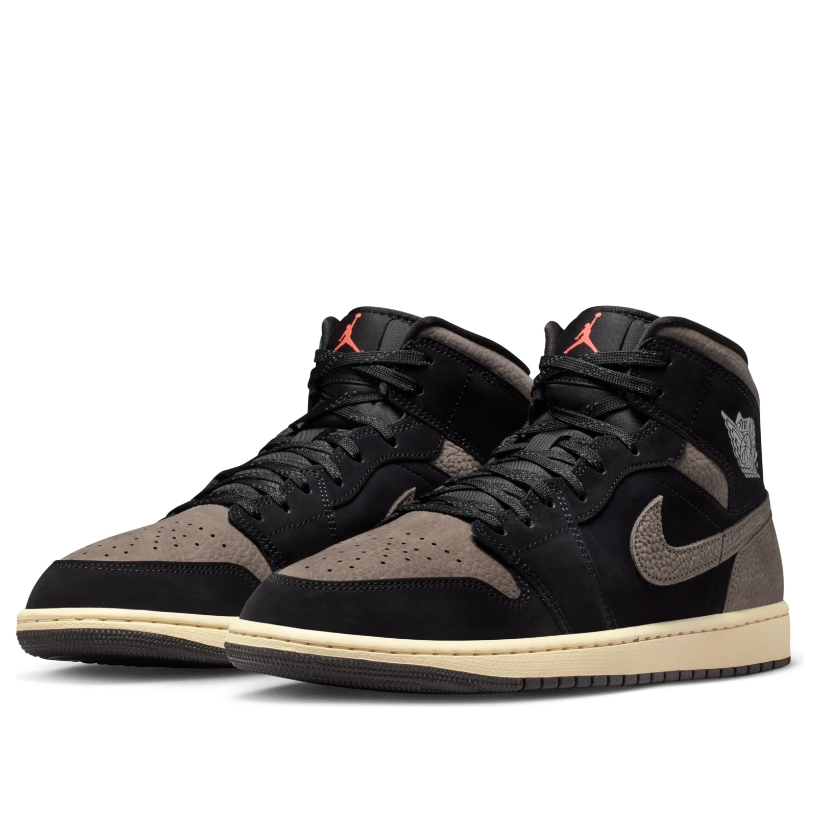 Air Jordan 1 Mid 'Black Olive Grey' - Imagen 4