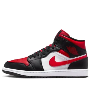 Air Jordan 1 Mid ‘Bred Toe’
