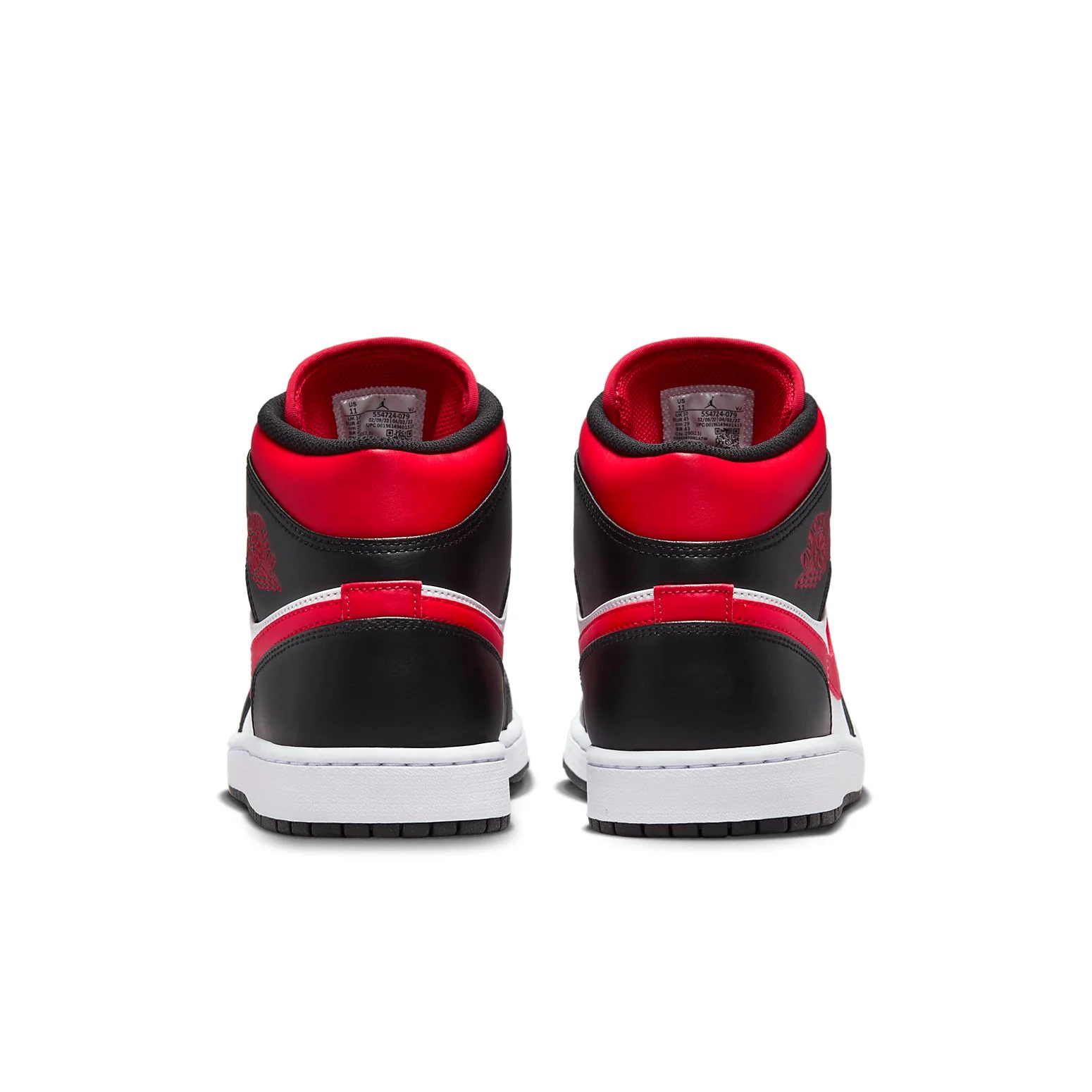 Air Jordan 1 Mid 'Bred Toe' - Imagen 3
