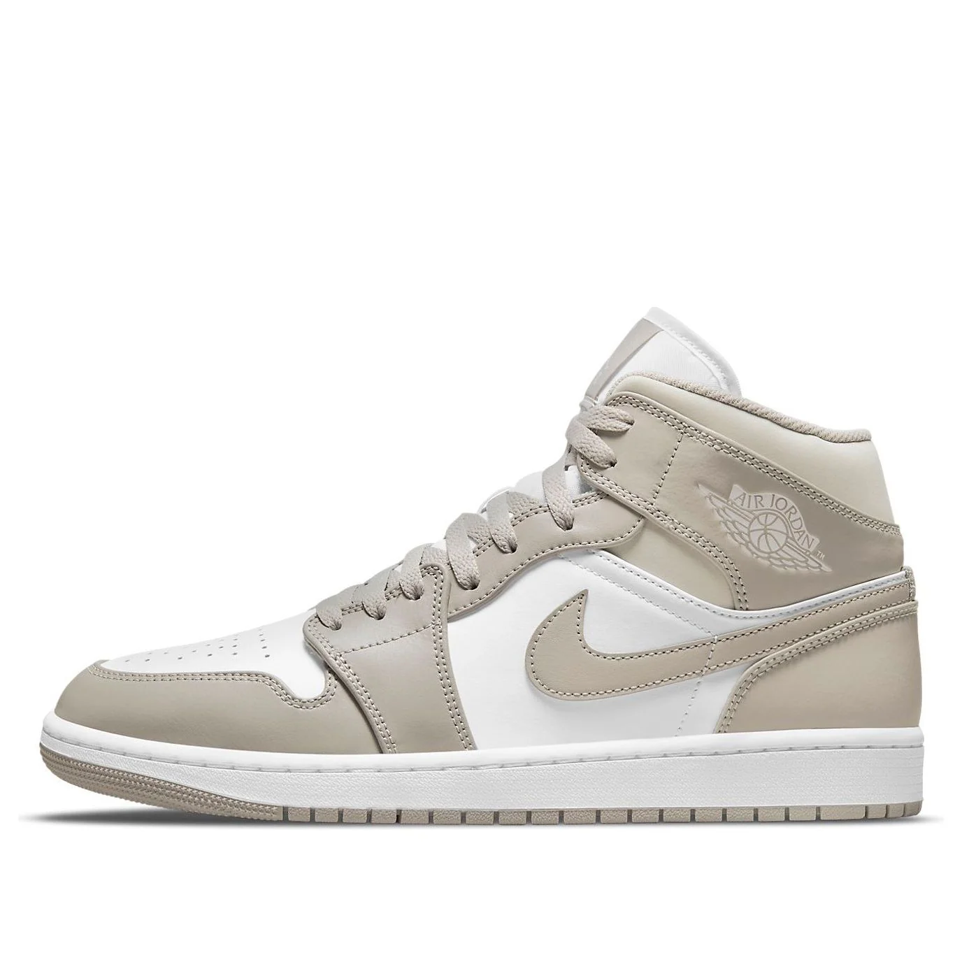 Air Jordan 1 Mid 'College Grey Linen'