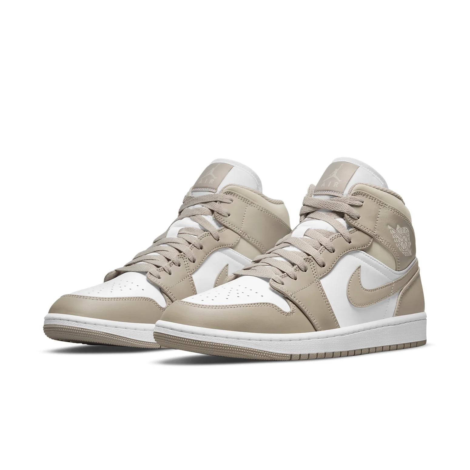 Air Jordan 1 Mid 'College Grey Linen' - Imagen 4