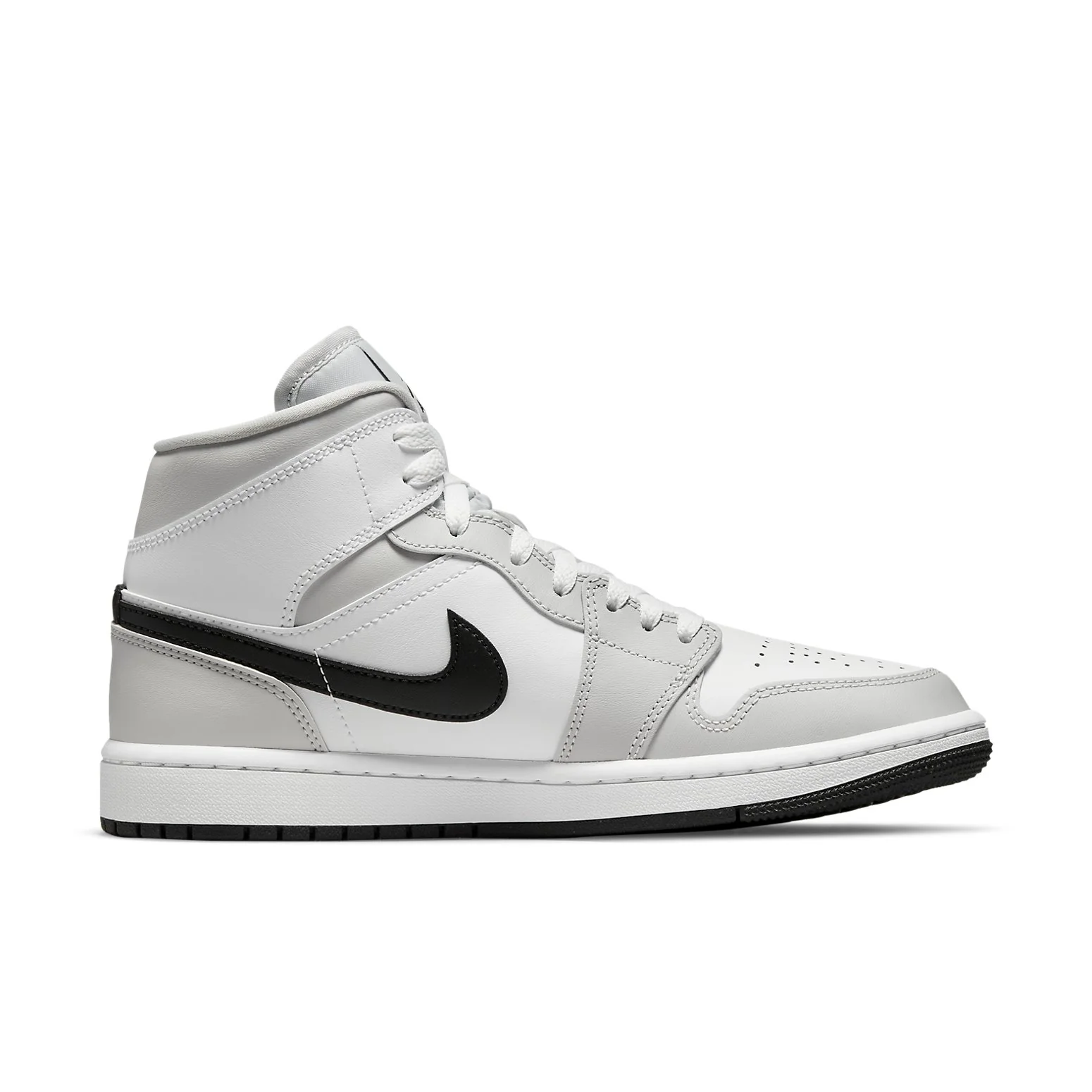 Air Jordan 1 Mid 'Grey Fog' - Imagen 4