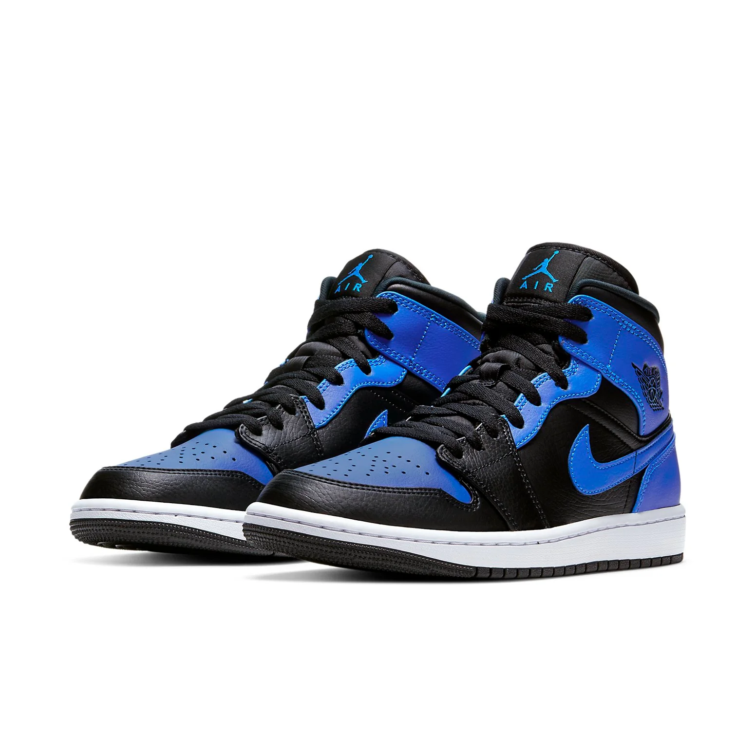 Air Jordan 1 Mid 'Hyper Royal Black' - Imagen 3