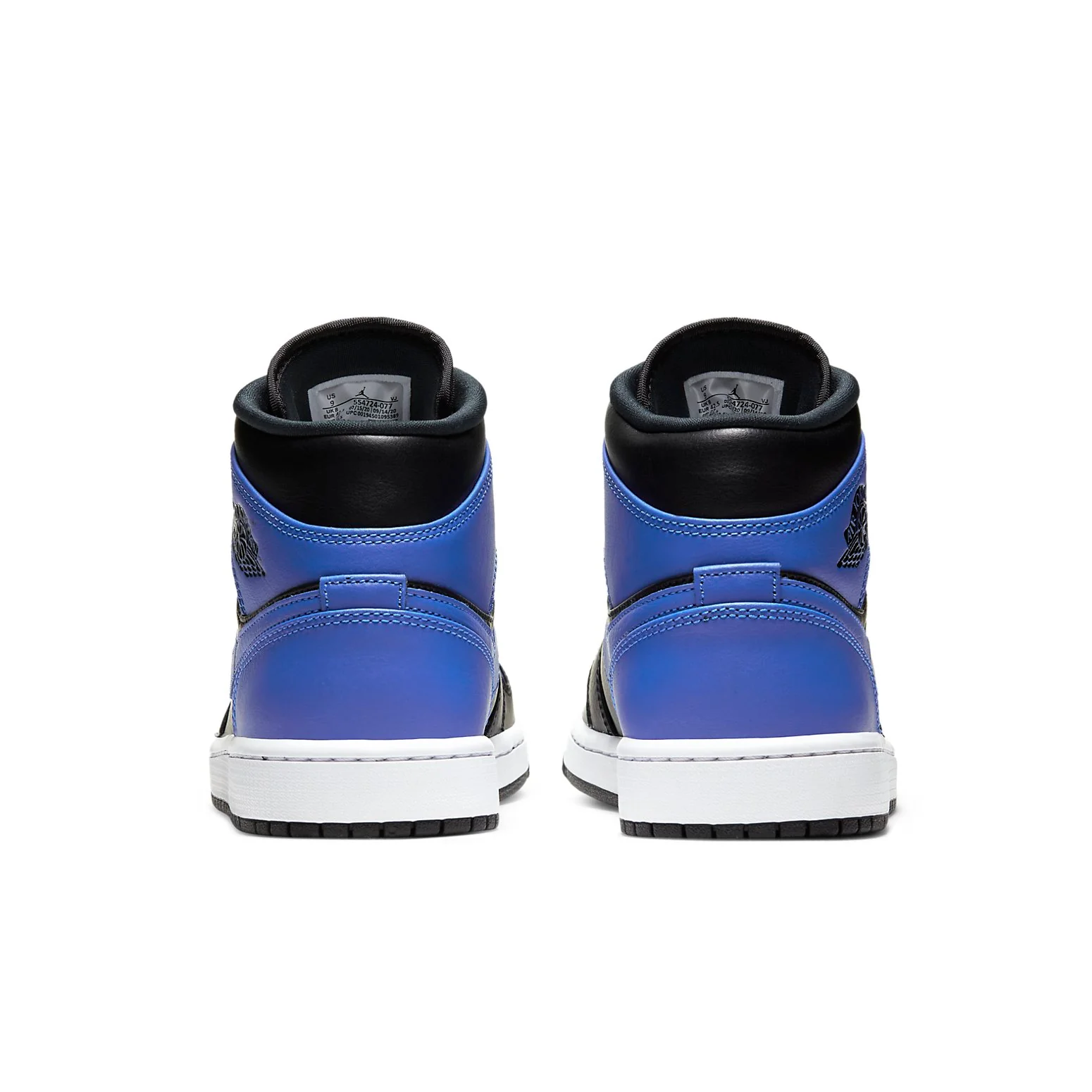 Air Jordan 1 Mid 'Hyper Royal Black' - Imagen 2