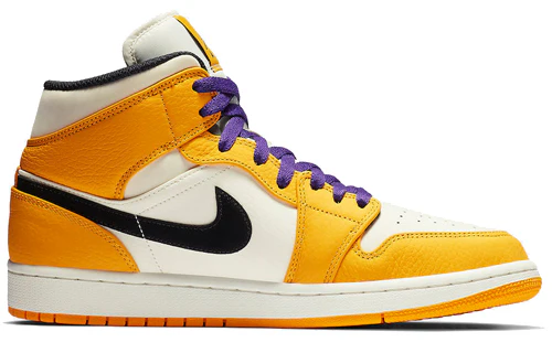 Air Jordan 1 Mid 'Lakers Gold' - Imagen 2
