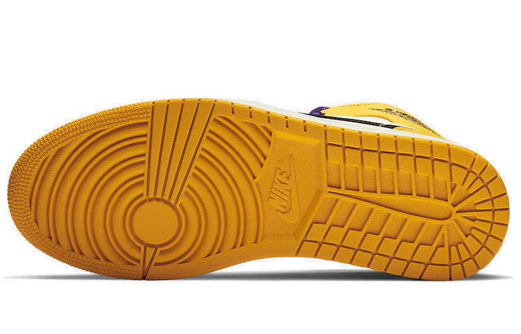 Air Jordan 1 Mid 'Lakers Gold' - Imagen 3