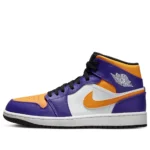 Air Jordan 1 Mid 'Lakers Purple'