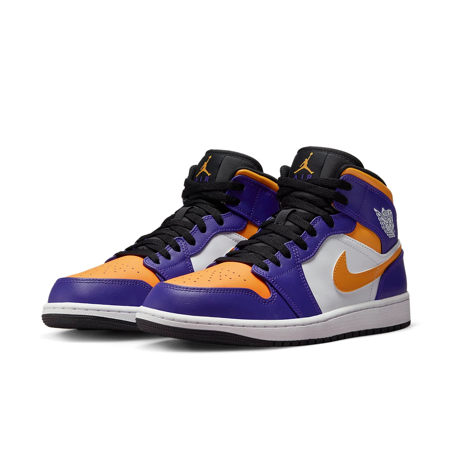 Air Jordan 1 Mid 'Lakers Purple' - Imagen 4
