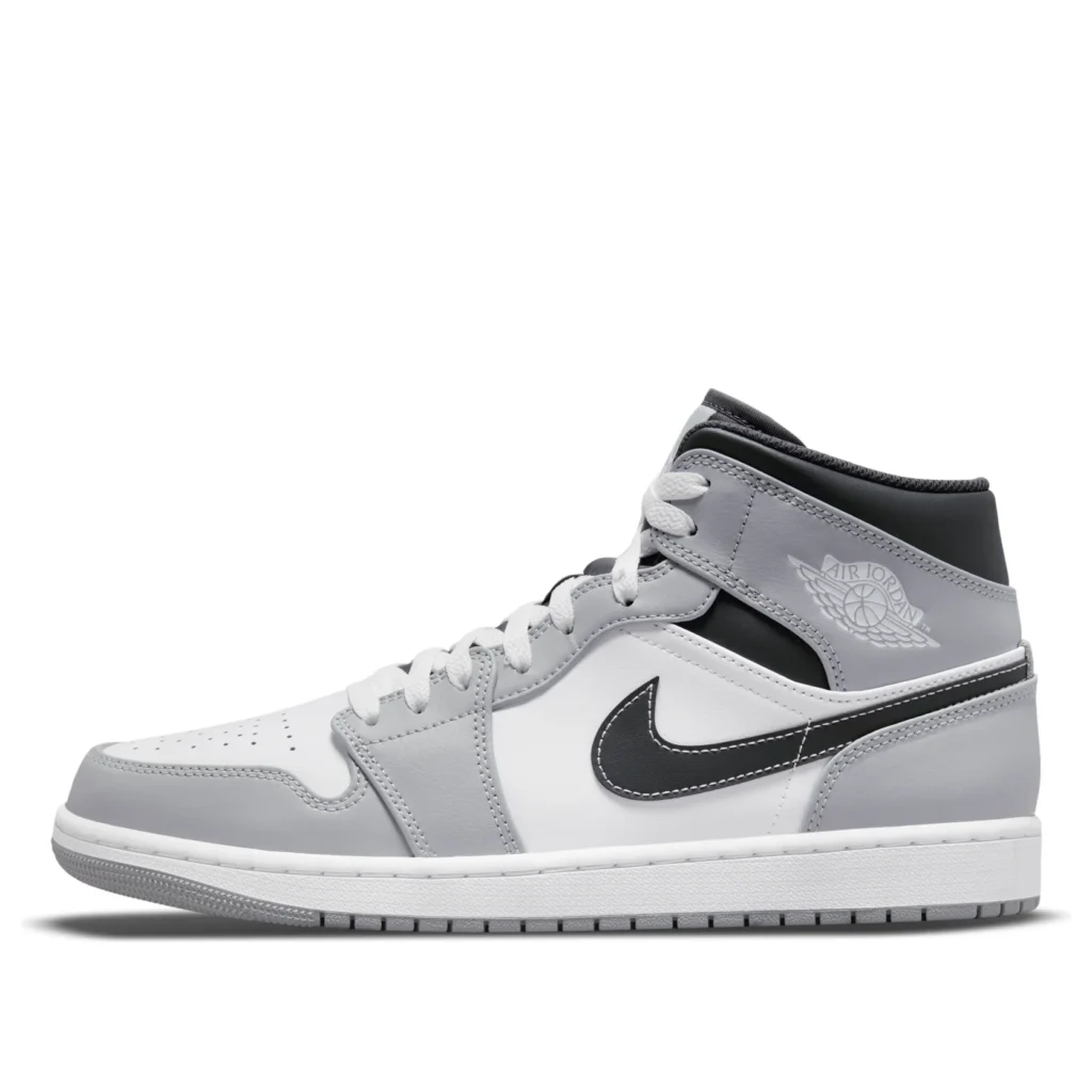 Air Jordan 1 Mid 'Light Smoke Grey'
