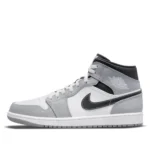 Air Jordan 1 Mid 'Light Smoke Grey'