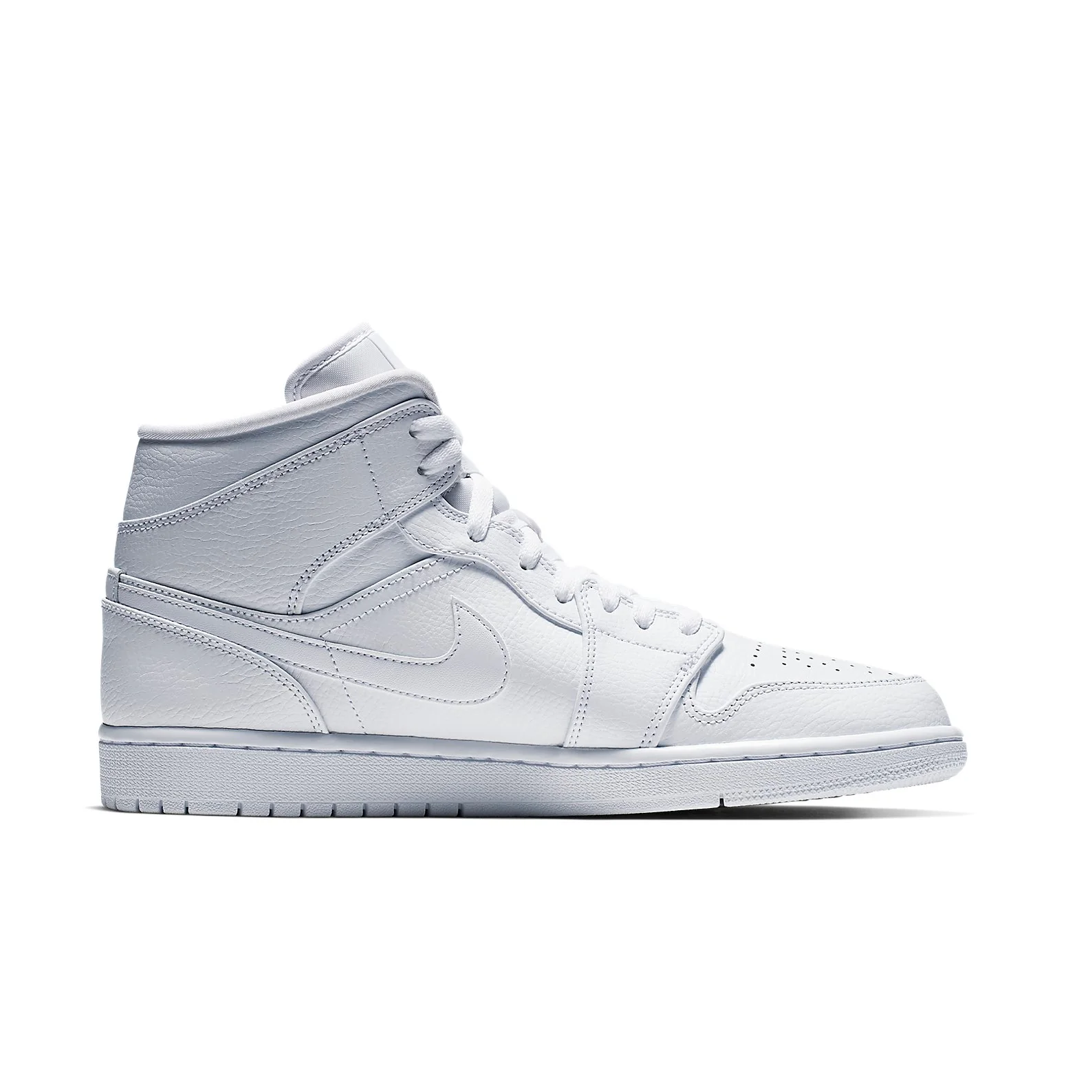 Air Jordan 1 Mid 'Triple White 2019' - Imagen 2