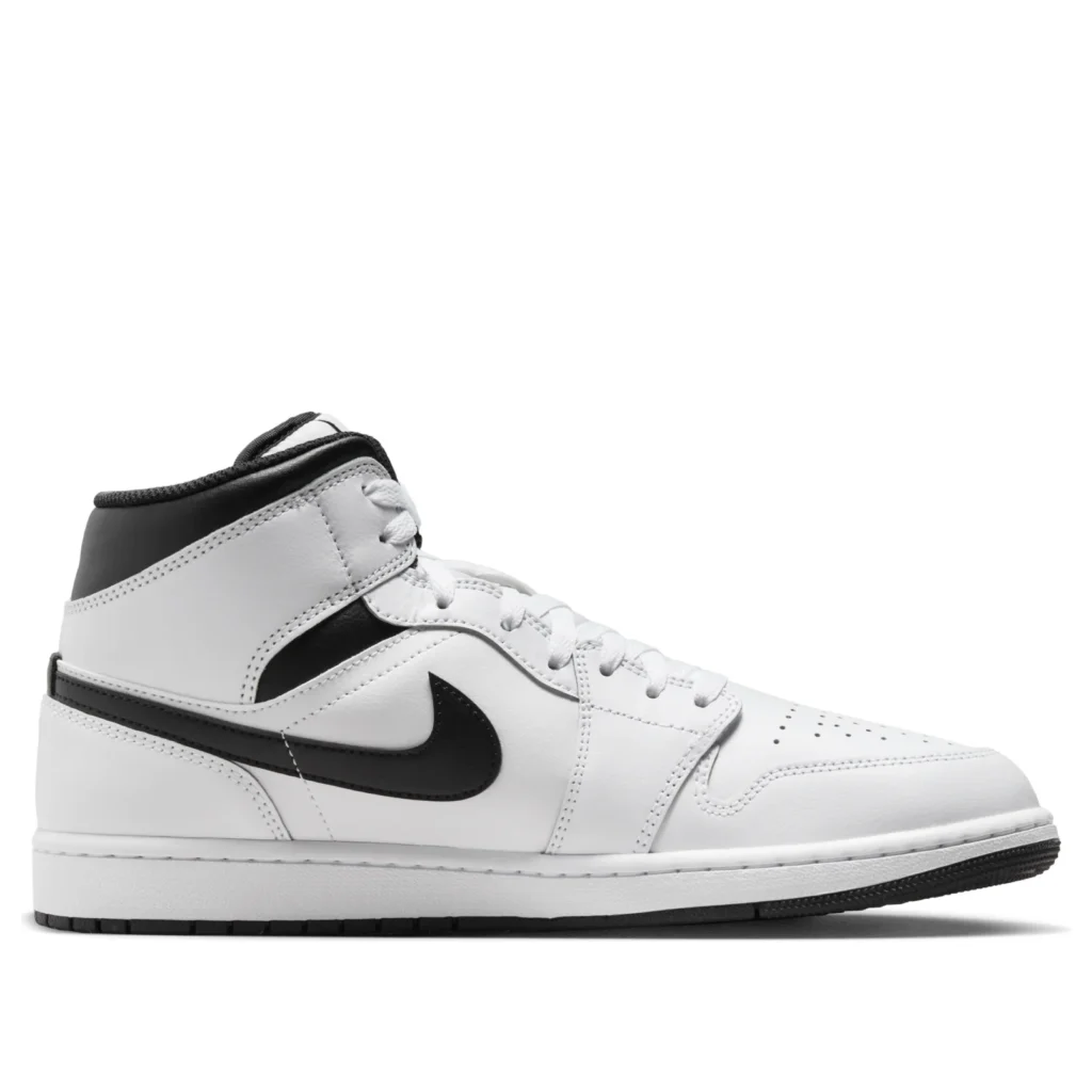 Air Jordan 1 Mid 'White Black' (foto 4)