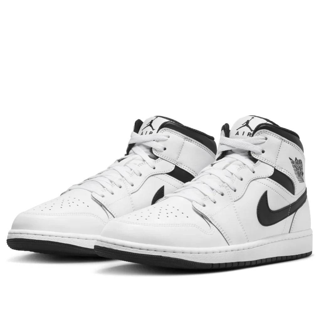 Air Jordan 1 Mid 'White Black' (foto 3)