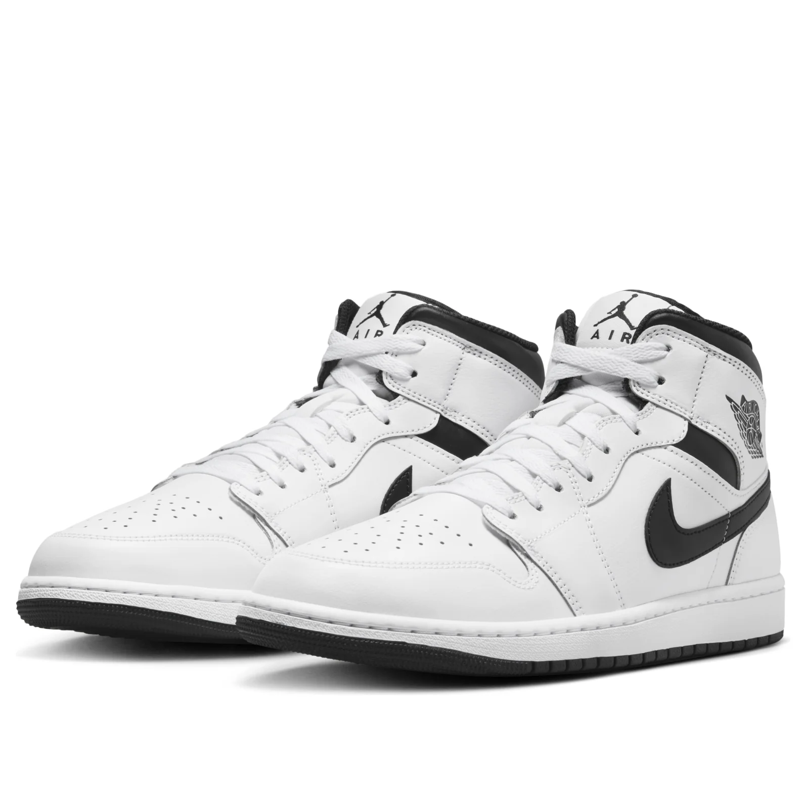 Air Jordan 1 Mid 'White Black' - Imagen 3