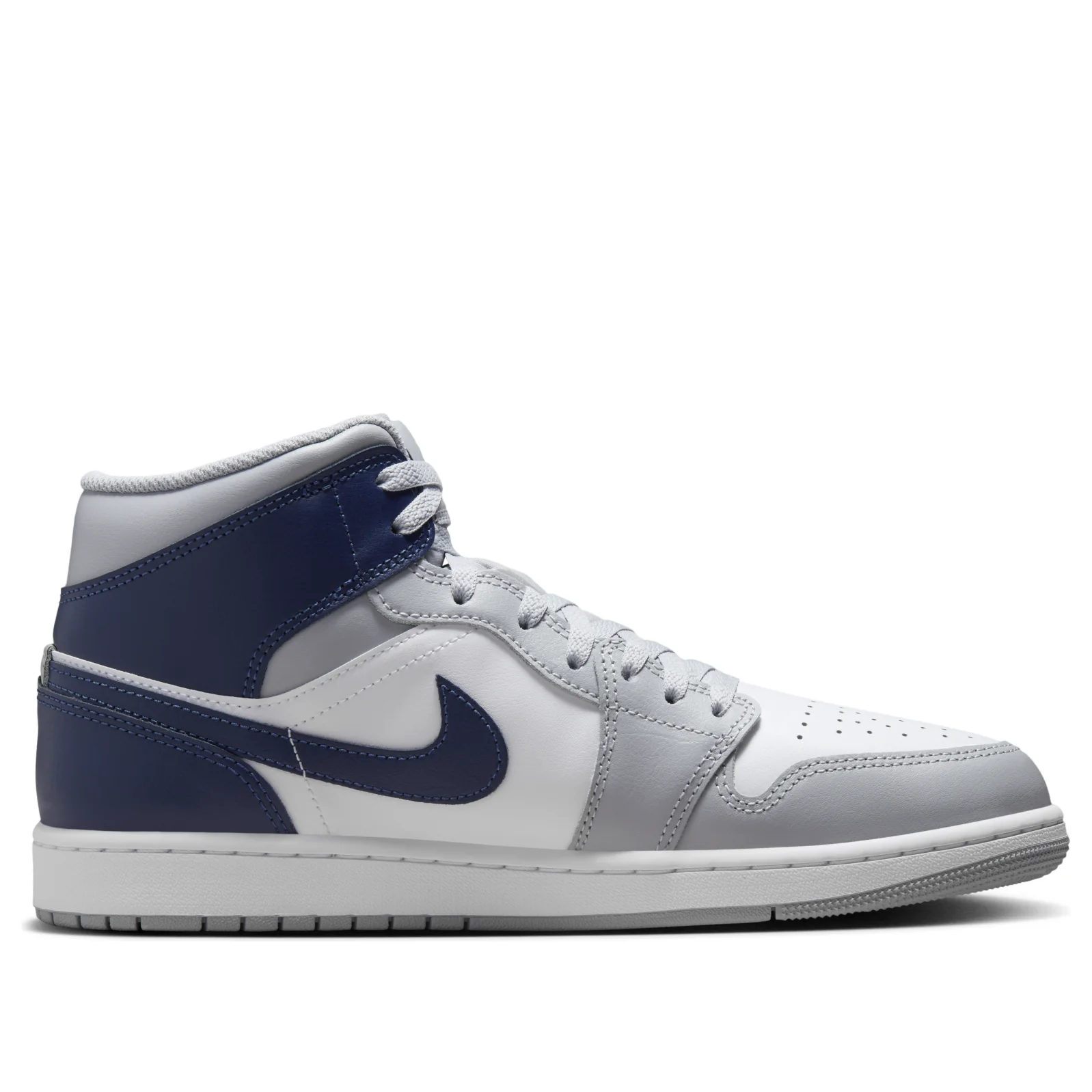 Air Jordan 1 Mid 'Wolf Grey Midnight Navy' - Imagen 2