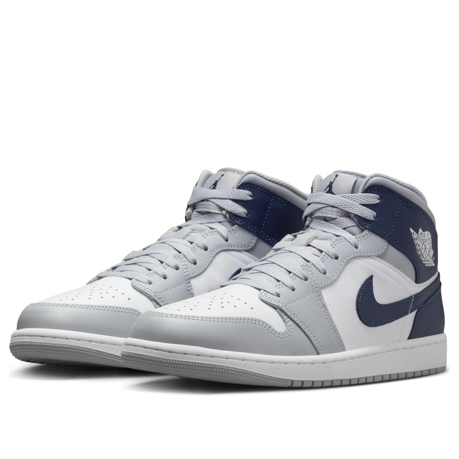 Air Jordan 1 Mid 'Wolf Grey Midnight Navy' - Imagen 5