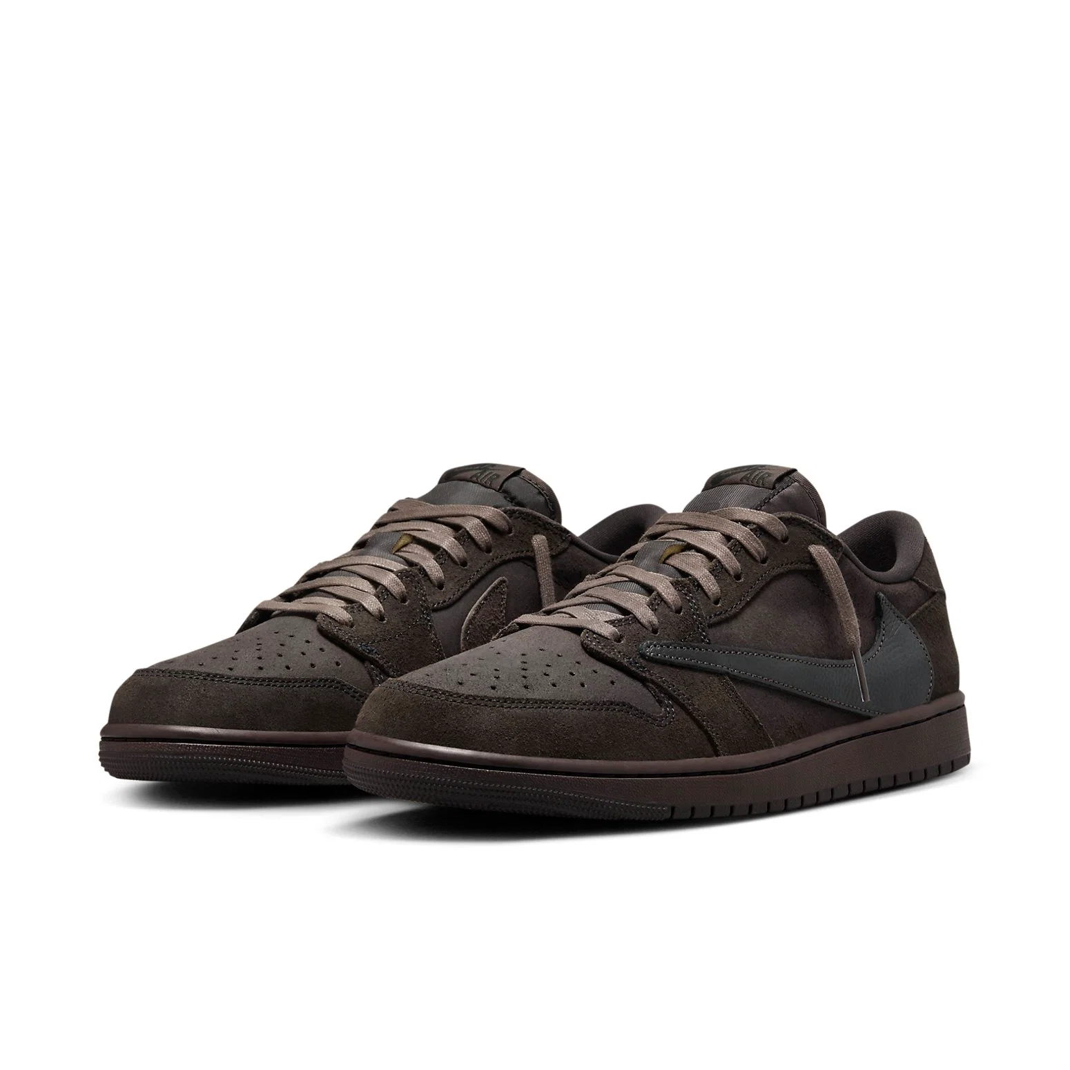 Air Jordan 1 Retro Low OG SP x Travis Scott 'Velvet Brown' - Imagen 4