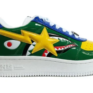 Bape sta Low M2 ‘Green Shark Face’