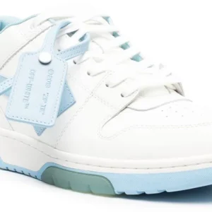 Out Of Office Leather Sneakers ‘White Blue’