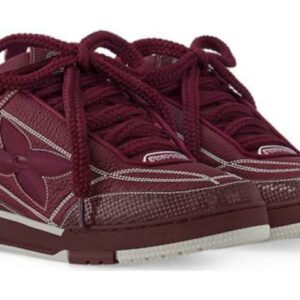 Skate Sneakers ‘Burgundy’