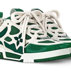 Skate Sneakers ‘Green White’