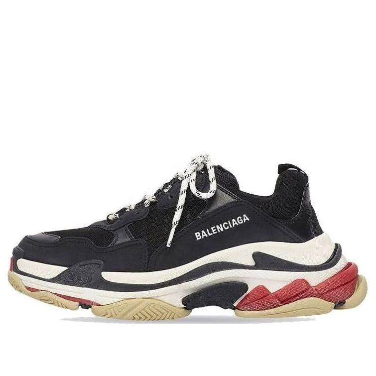 Triple S Sneaker 'Black Red'