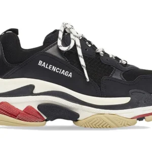 Triple S Sneaker ‘Black Red’