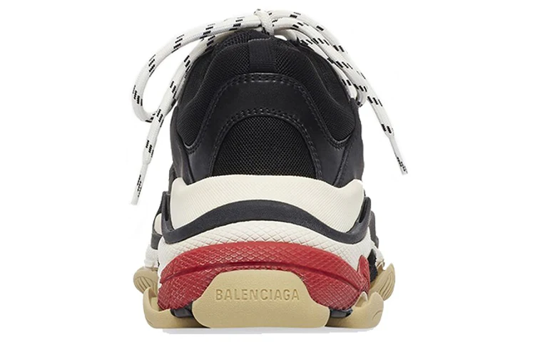Triple S Sneaker 'Black Red' - Imagen 3