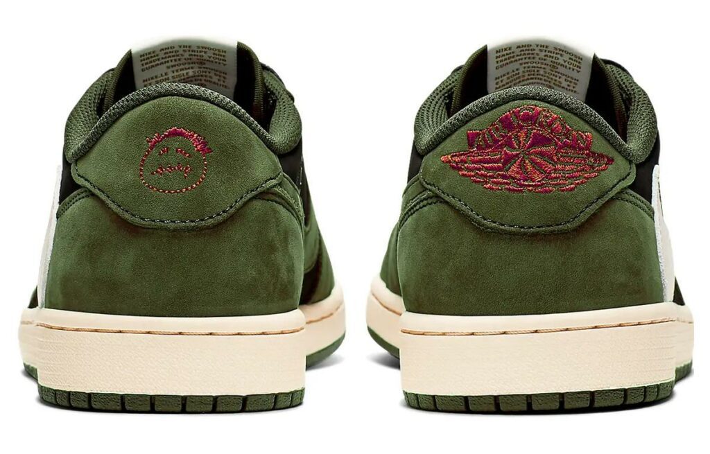 Air Jordan 1 Low OG x Travis Scott 'Olive Green' (foto 3)