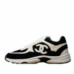 Low-Top Sneaker 'Black & White Suede'