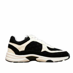 Low-Top Sneaker ‘Black & White Suede’