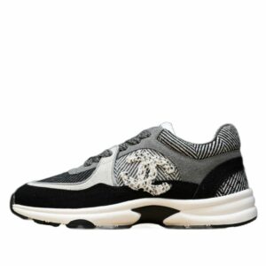 Low-Top Sneaker ‘Grey Chevron Tweed’