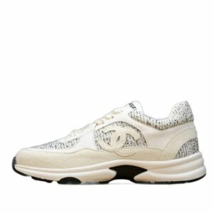 Low-Top Sneaker ‘White Tweed’