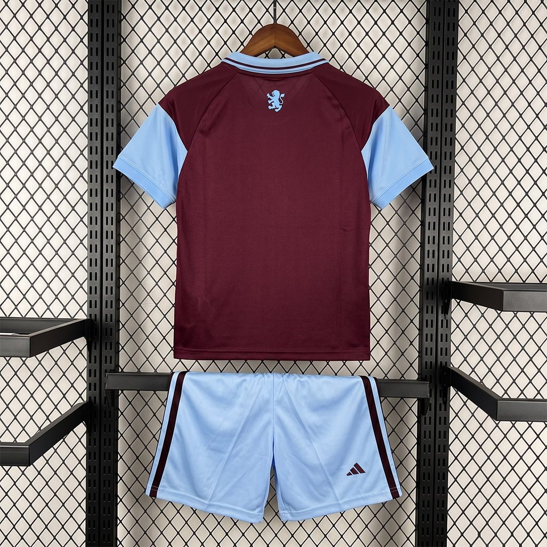 Aston Villa 1º Equipación Conjunto Infantil 26/27 - Imagen 2