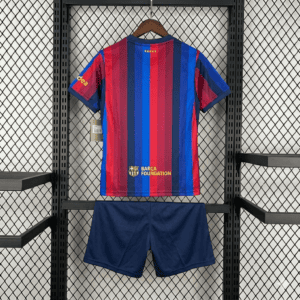 Barcelona 1º Equipación Conjunto Infantil 26/27