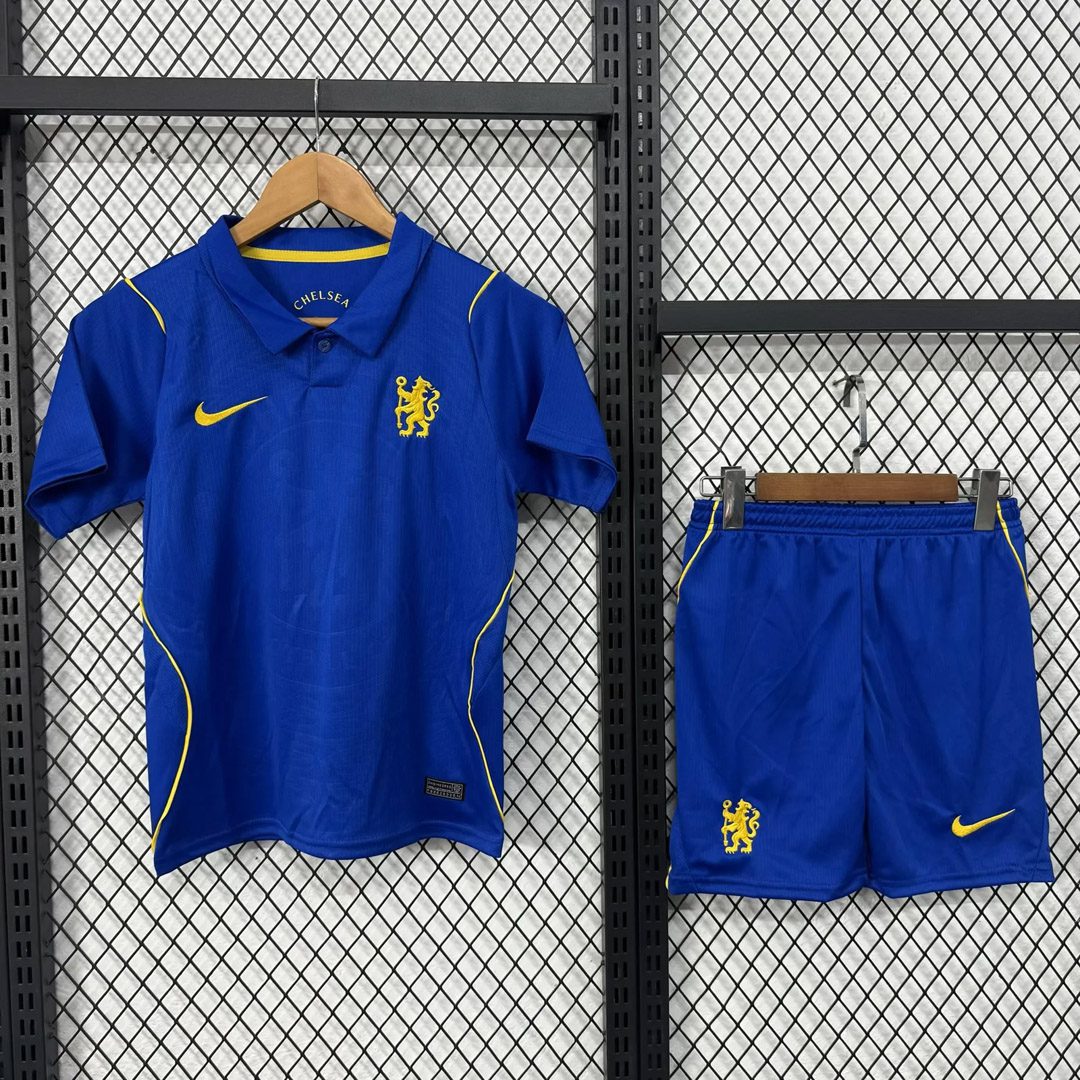 Chelsea 1º Equipación Conjunto Infantil 26/27