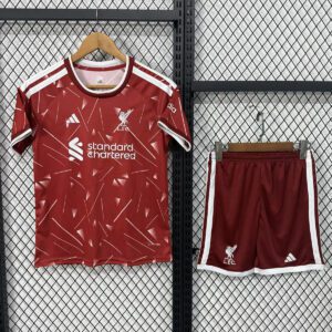 Liverpool 1º Equipación Conjunto Infantil 26/27