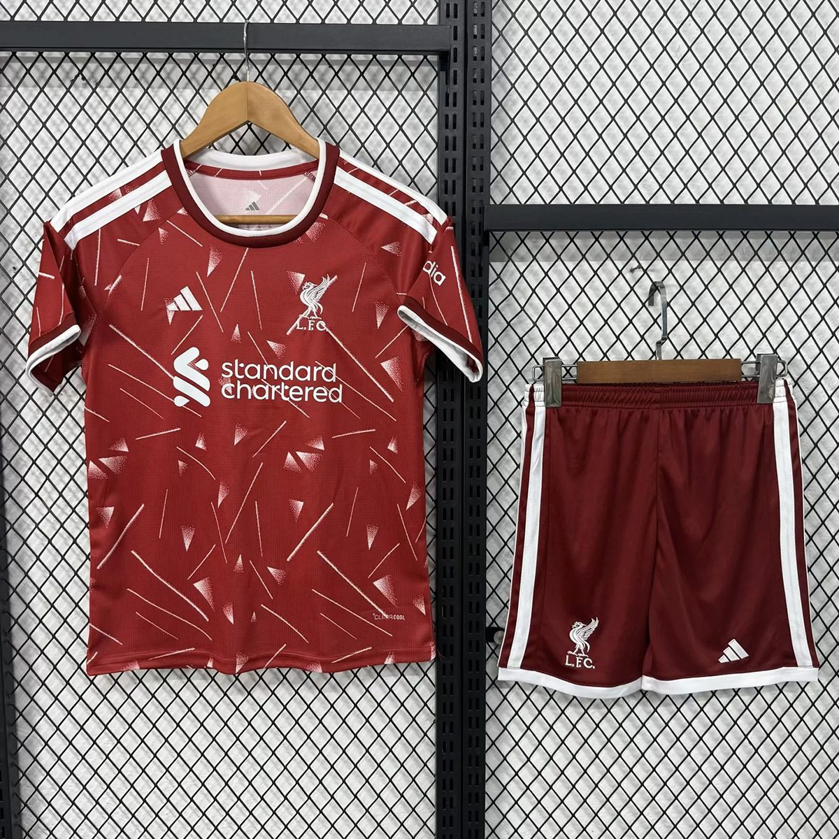 Liverpool 1º Equipación Conjunto Infantil 26/27
