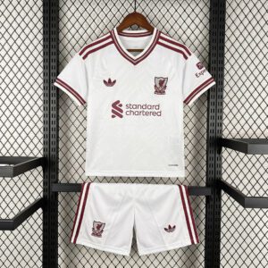Liverpool 2º Equipación Conjunto Infantil 26/27