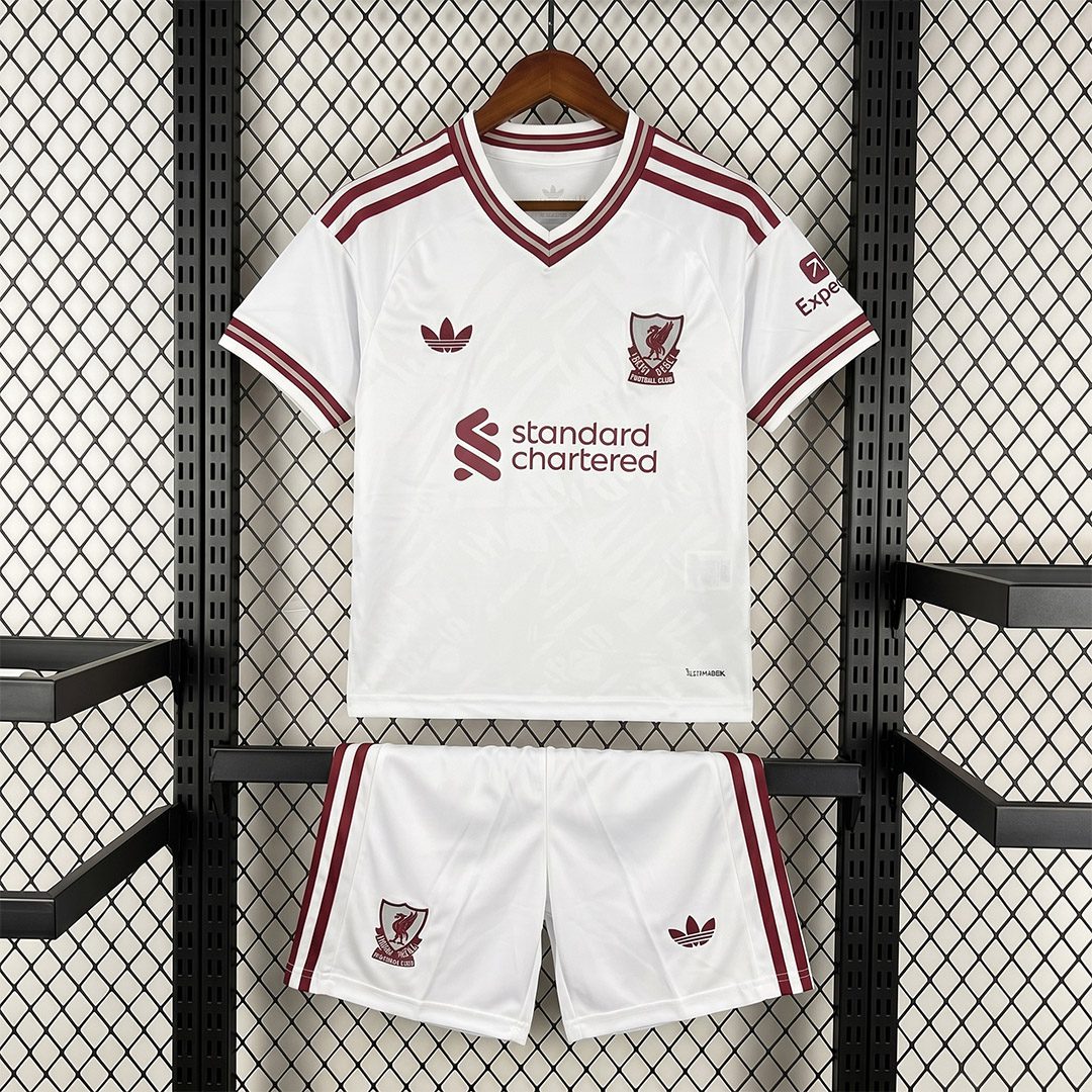 Liverpool 2º Equipación Conjunto Infantil 26/27