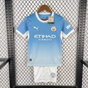 Manchester City 1º Equipación Conjunto Infantil 26/27