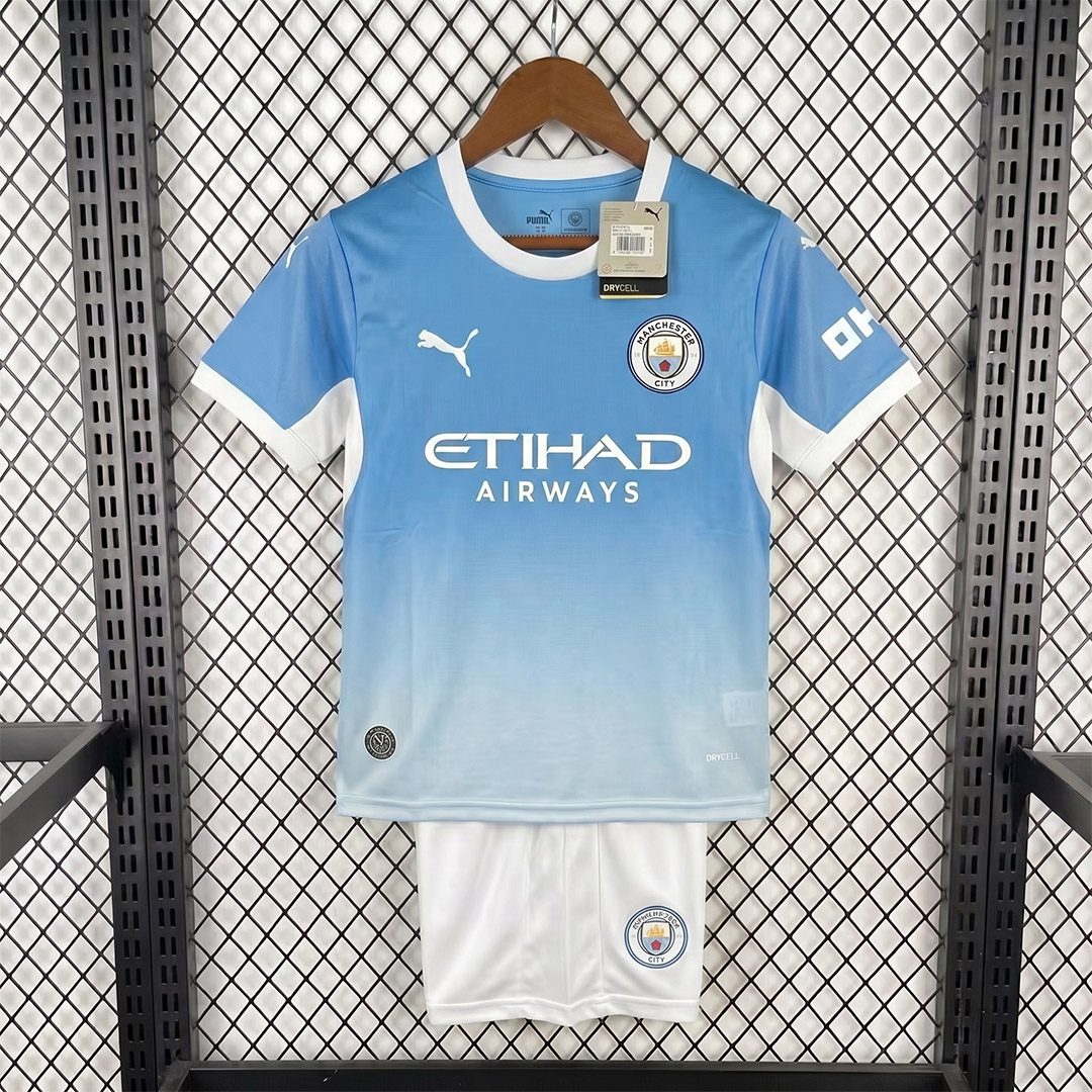 Manchester City 1º Equipación Conjunto Infantil 26/27