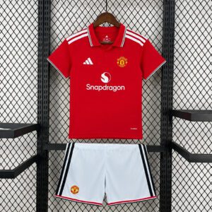 Manchester United 1º Equipación Conjunto Infantil 26/27