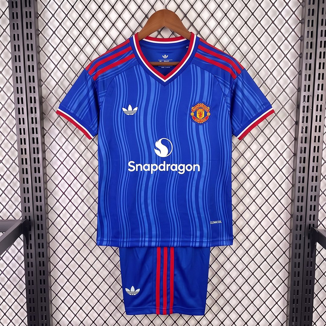 Manchester United 2º Equipación Conjunto Infantil 26/27