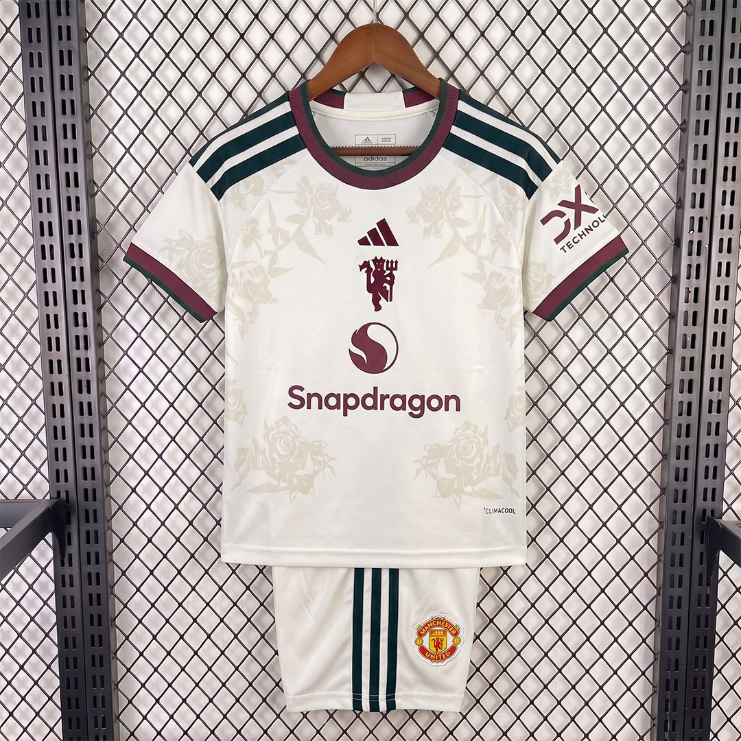 Manchester United 3º Equipación Conjunto Infantil 26/27