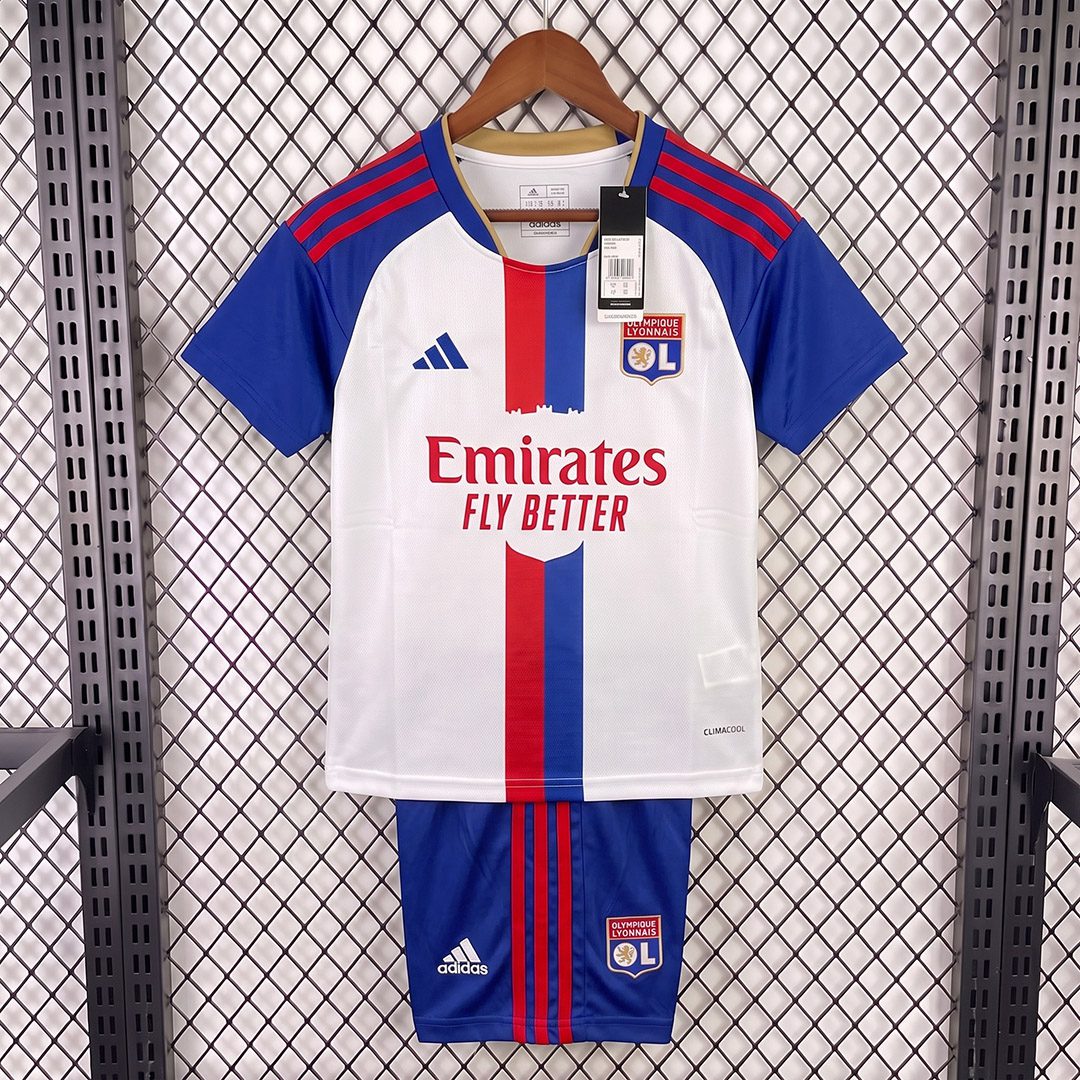 Olympique de Lyon 1º Equipación Conjunto Infantil 26/27