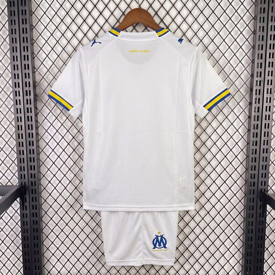 Olympique de Marsella 1º Equipación Conjunto Infantil 26/27 - Imagen 2