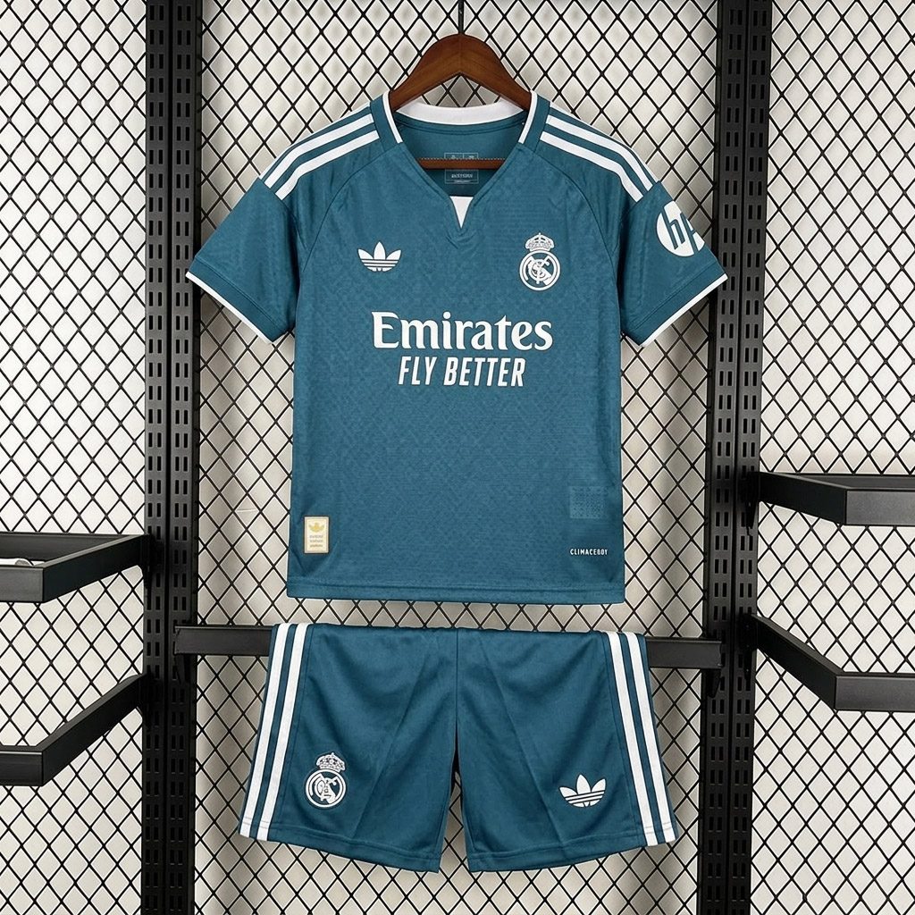 Real Madrid 2º Equipación Conjunto Infantil 26/27