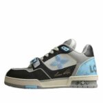 Trainer 'Blue Monogram Black Grey'