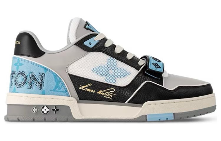 Trainer 'Blue Monogram Black Grey' - Imagen 2